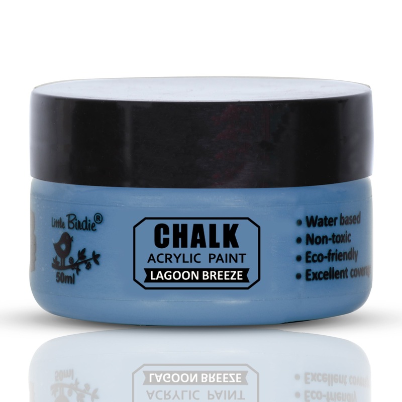 Home Decor Chalk Paint Lagoon Breeze 50ml Bottle