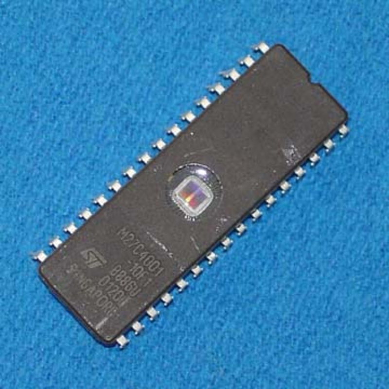 IC EPROM 4 MEG SPECIFY PROGRAMMING (ROHS)  ST MICRO M27C4001-10F1 [E02320]