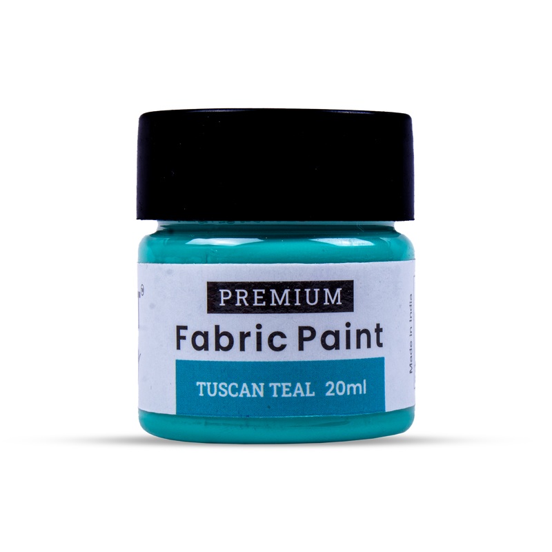 Acrylic Fabric Paint Tuscan Teal 20ml Bottle