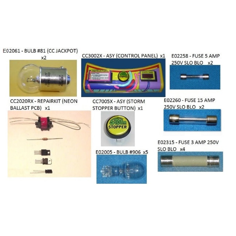 KIT (SPARE PARTS FOR CYCLONE) [CC1000SPKX]