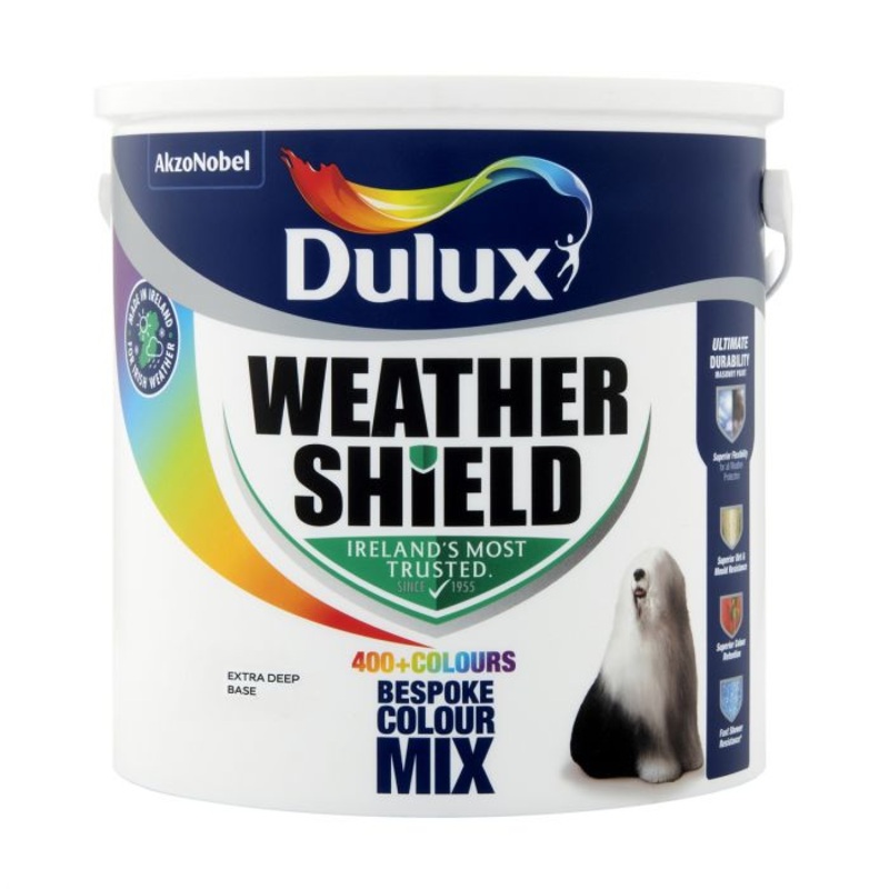 Weathershield Smooth Masonry Extra Deep Base 10L