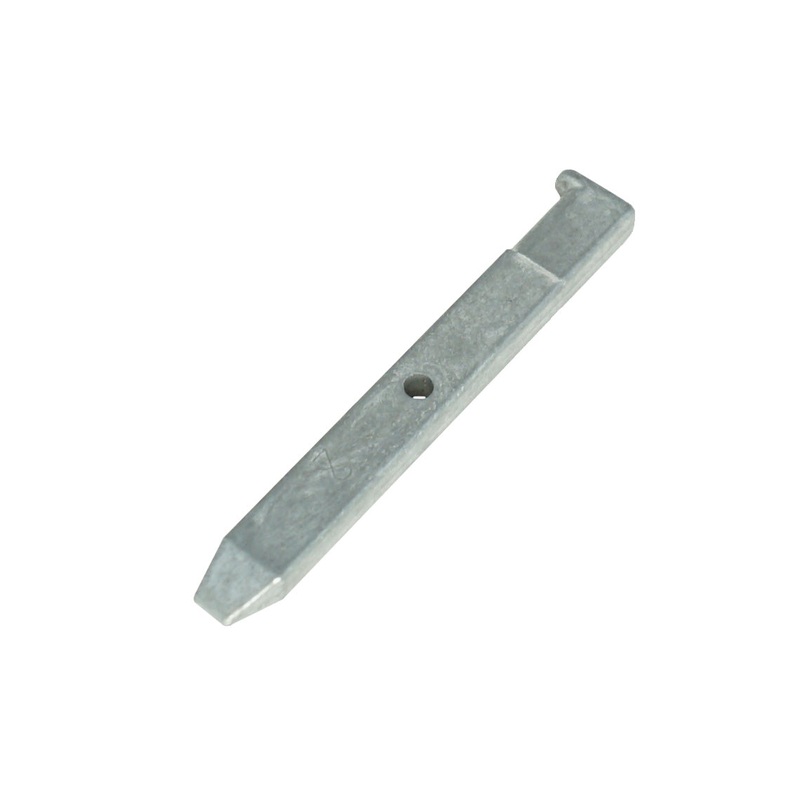 WRS 2-1/2 Zinc L Shaped Pivot Bar