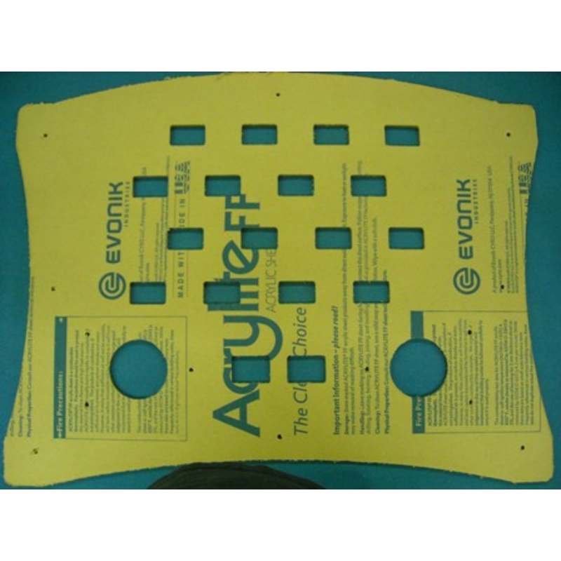 CONTROL PANEL TOP ACRYLIC [DN3029]