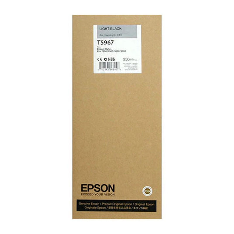 Epson 7900, 9700 350ml Light Black Ink # T596700