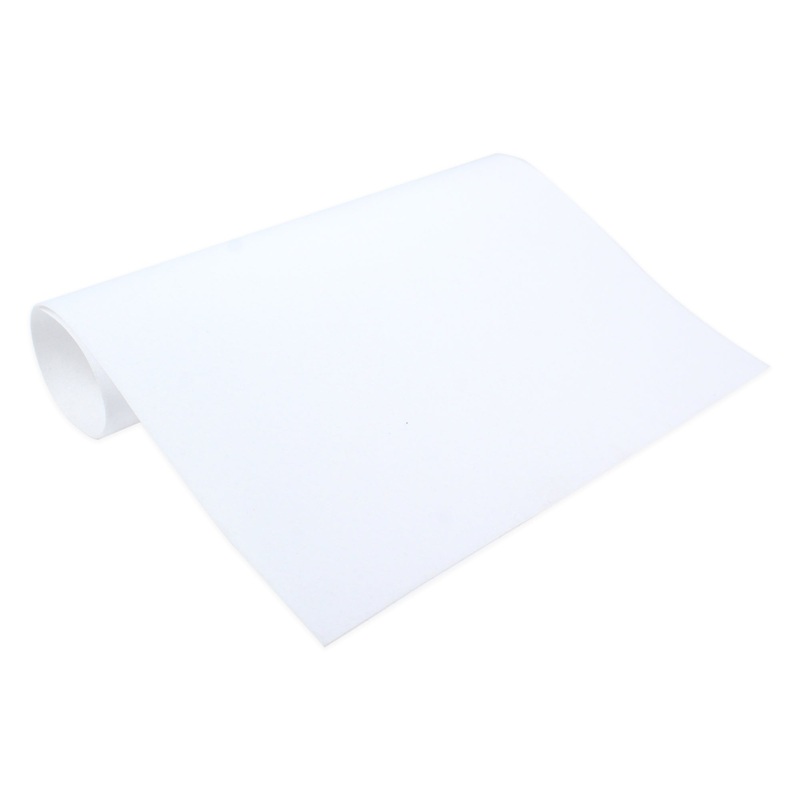 Flock Fabric A4 White 1Sheet Lb