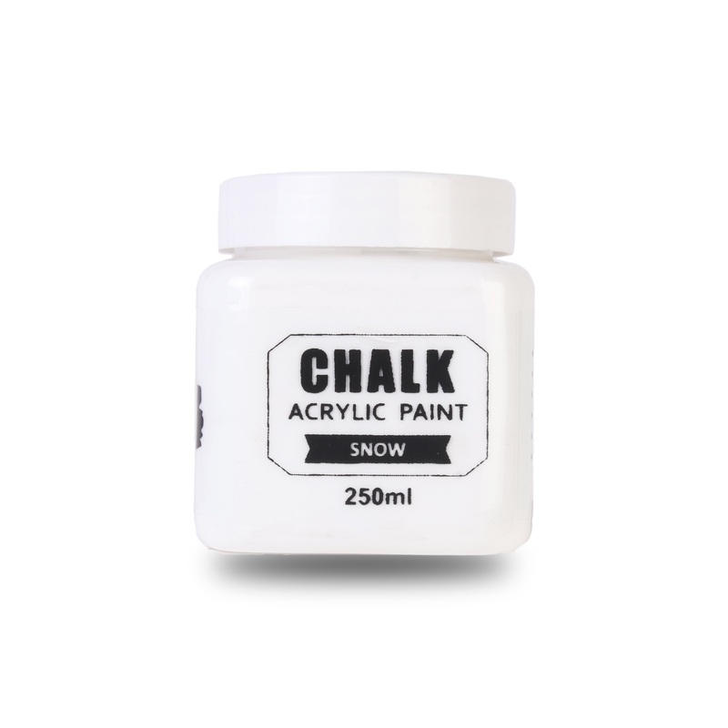 Home Decor Chalk Paint Snow 250Ml Bottle