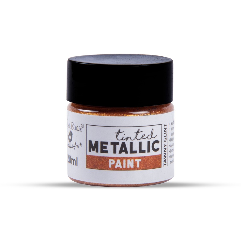 Tinted Metallic Paint Tawny Glint 20Ml Bottle