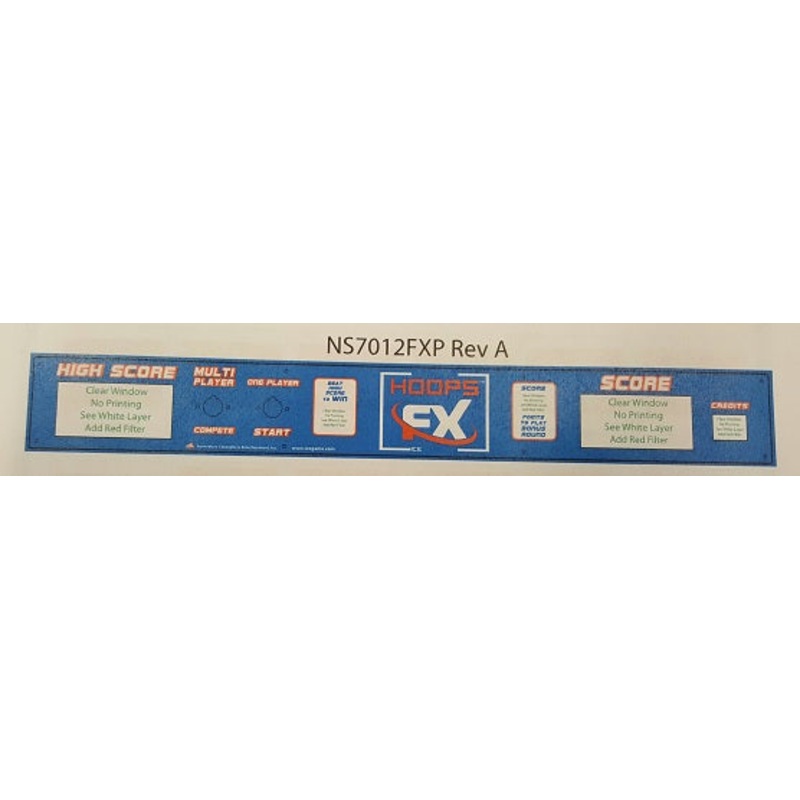 CONTROL PANEL (MAT/PRINT) HOOP FX [NS7012FX]