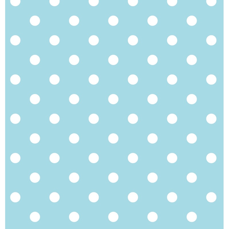 Printed Cardstock |  12 X 12inch |  Polka Dots Medium Blue | 250gsm | 1Sheet