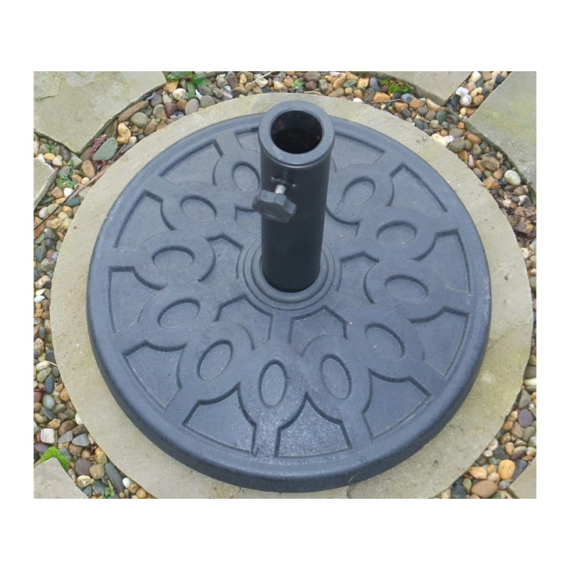 Stone Resin Parasol Base 9kg