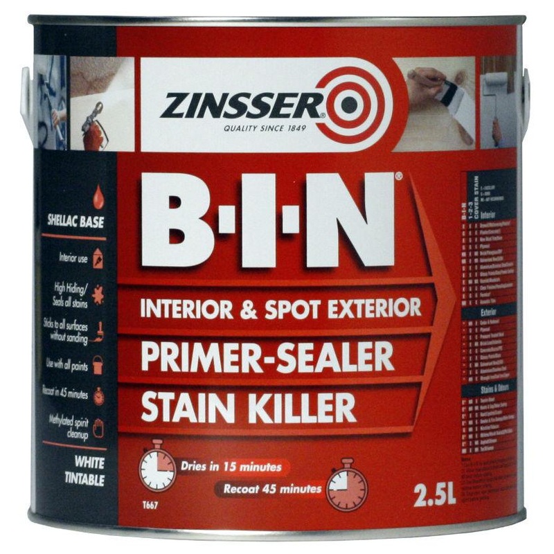 Zinsser Bin 2.5L Primer