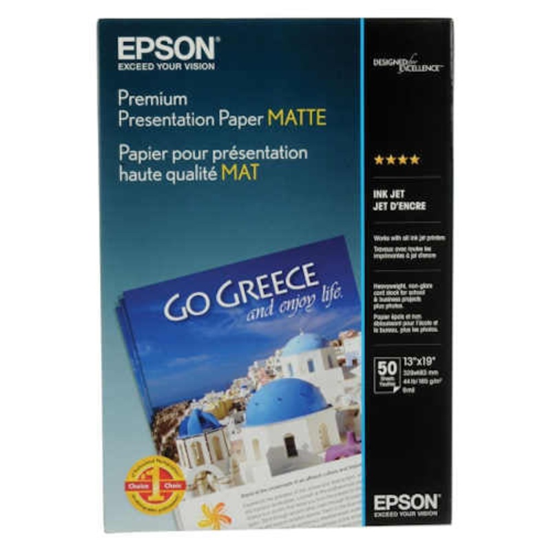 Epson S041263 Matte Paper Heavyweight – 13×19 – 50 Sheets
