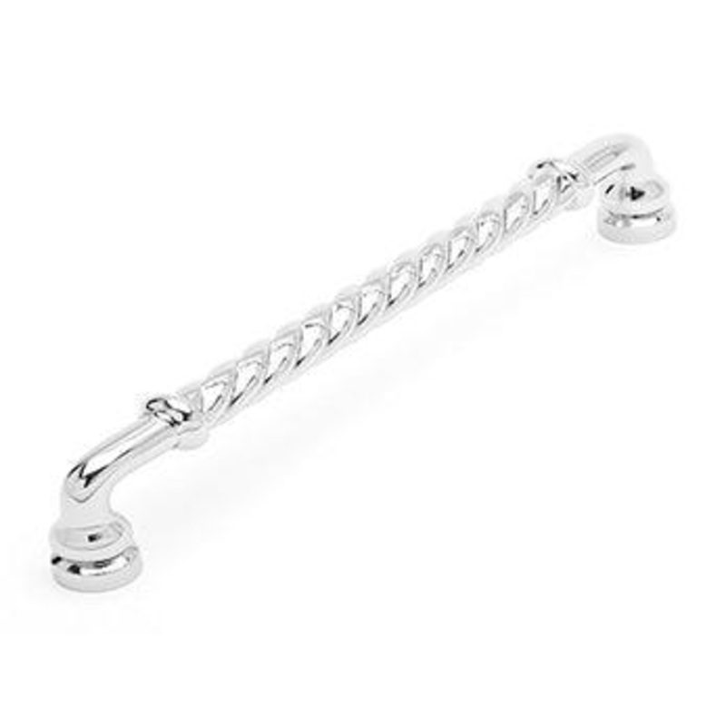 Twisted Door Pull 13 1/4 (337mm) – Polished Nickel