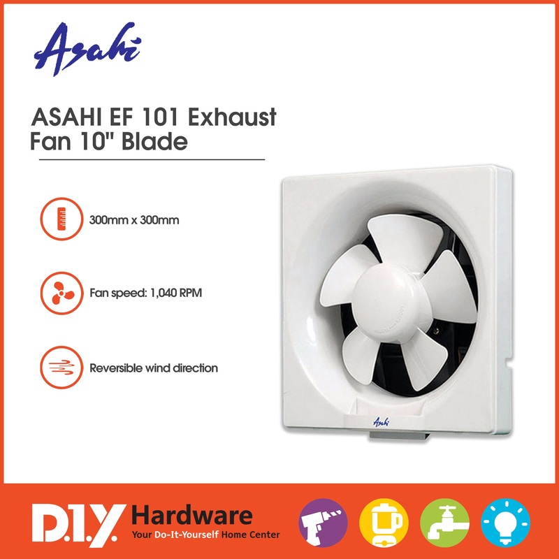 Asahi by DIY Hardware Exhaust Fan 10 Ef-101