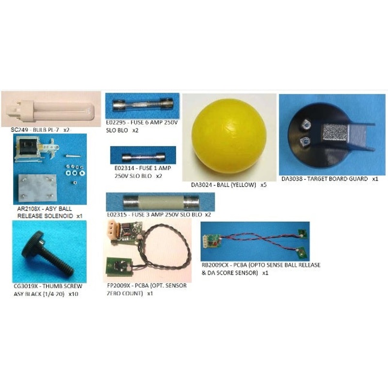 KIT (SPARE PARTS FOR DUNK ‘N ALIEN) [DA1000SPKX]