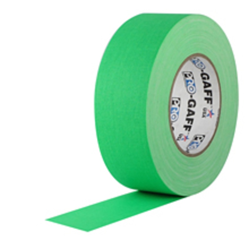 Fluorescent Green Pro Gaffer’s Tape 2