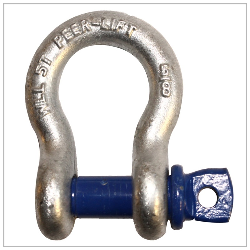 SCREW PIN SHACKLES 3/16 ( DOMESTIC ) 1/3-ton