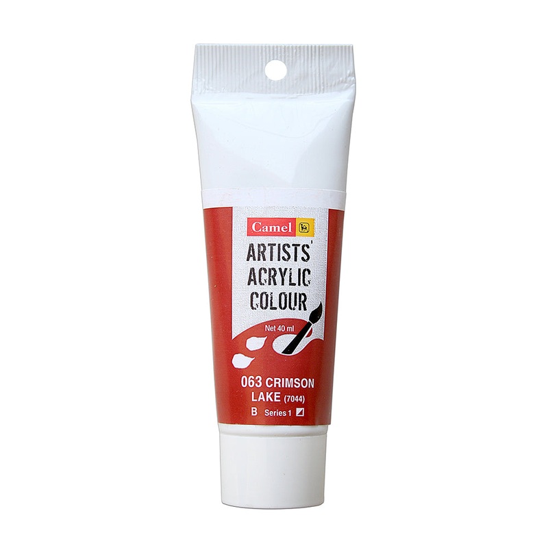 Artist Acrylic Colour Sr1 Crimson Lake 815063 40Ml Tube Camlin