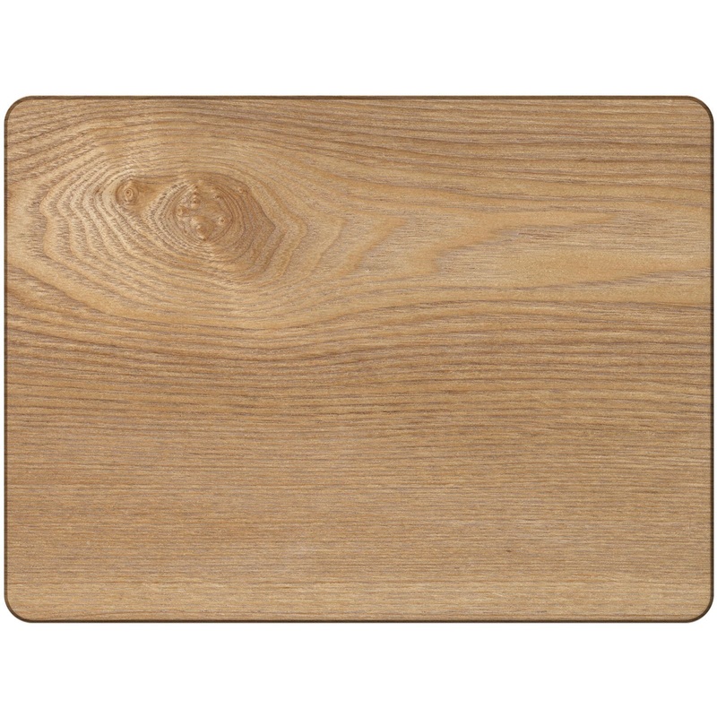 Naturals Set of 4 Placemats – Light Wood