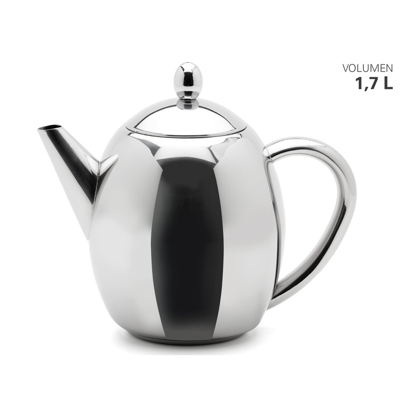 Weis Teapot With Filter Stainless Steel 1.7L