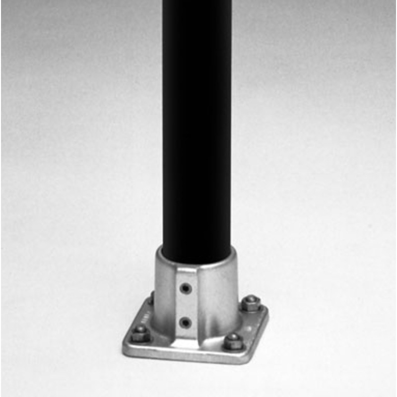 #45 Square Floor Flange 3/4