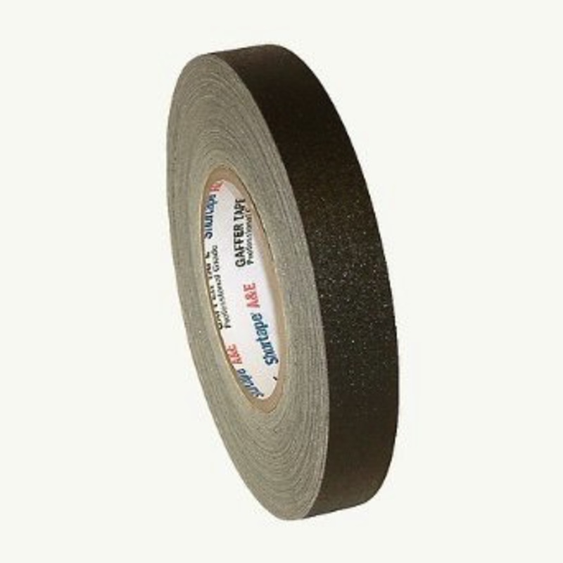 Black Shur Premium Gaffers Tape 1