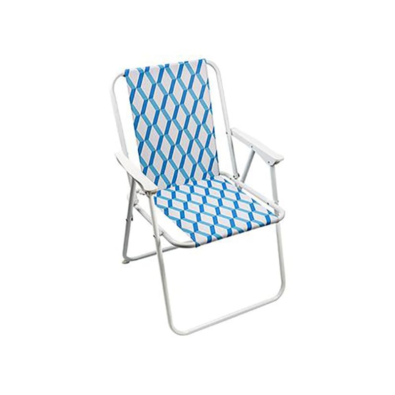 Ocio Garda Folding Chair Geo Blue 633137
