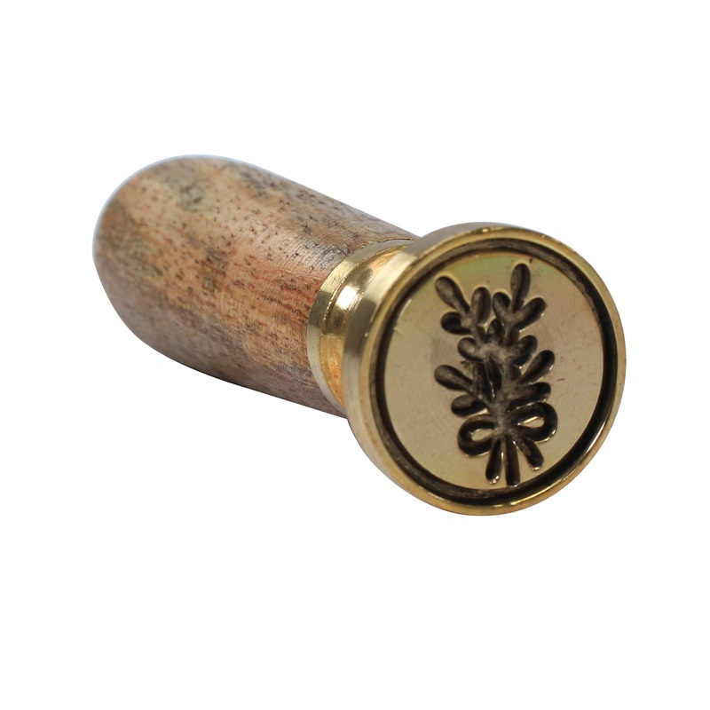 Sealing Wax Stamp Sprig 1Pc