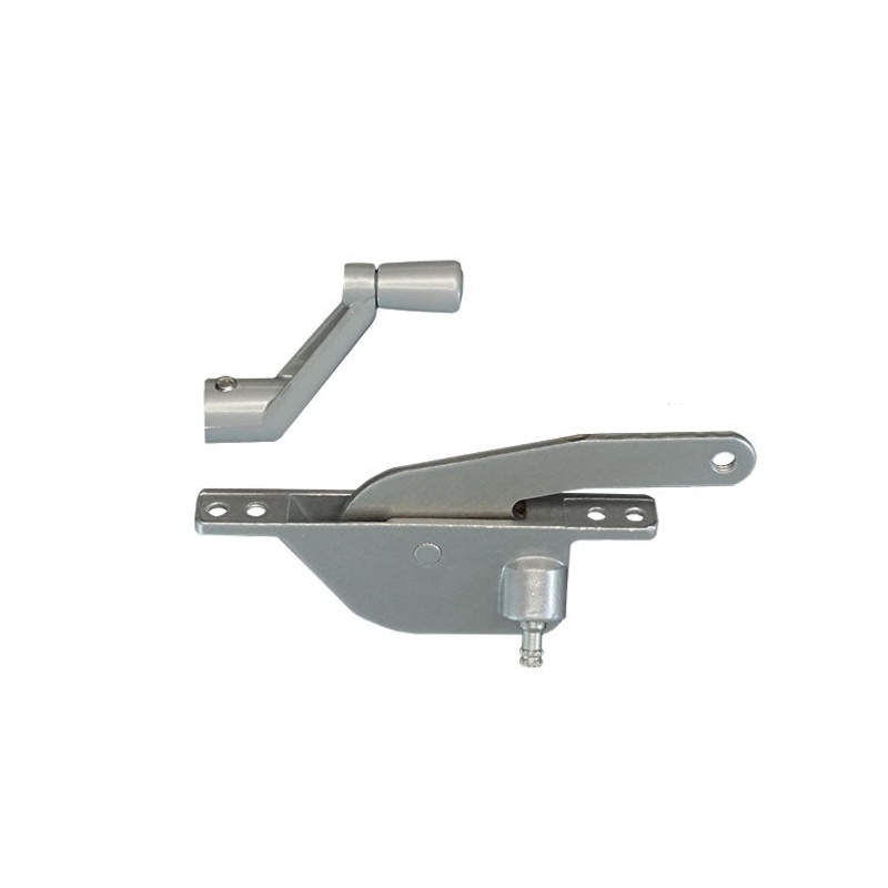 WRS 4-3/4 Left or Right Hand Old Style Pan Am Awning Operator & Handle Set – Aluminum