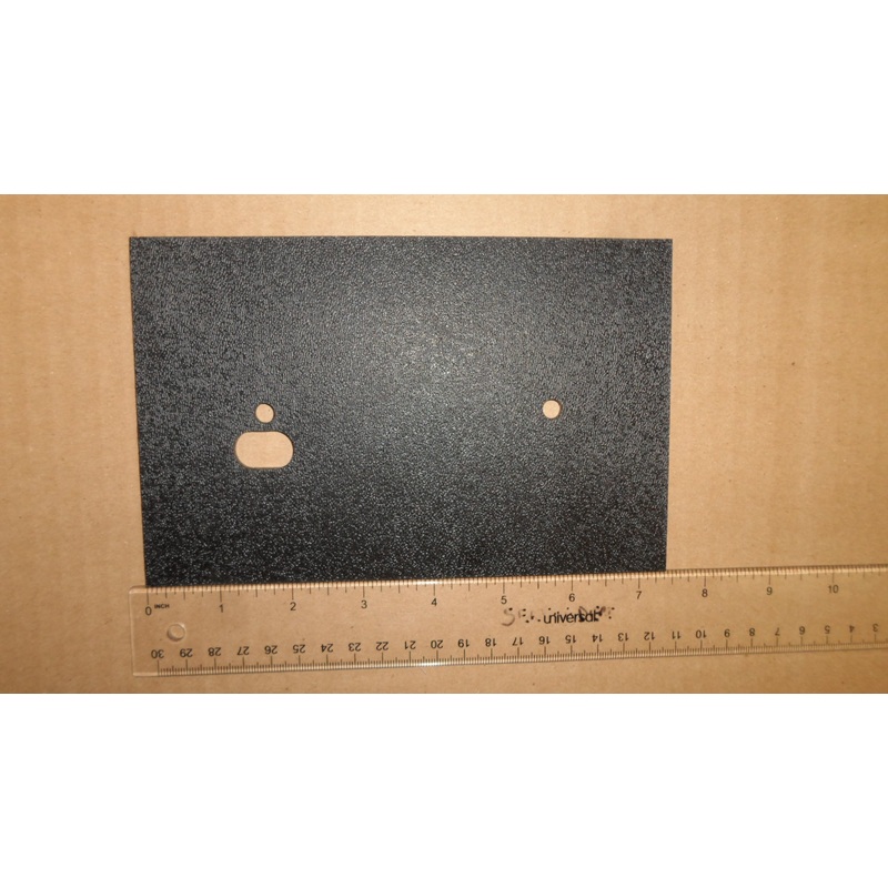 E – BLANK PLATE ABS 4-3/4 X 7-3/8 [AA3004]