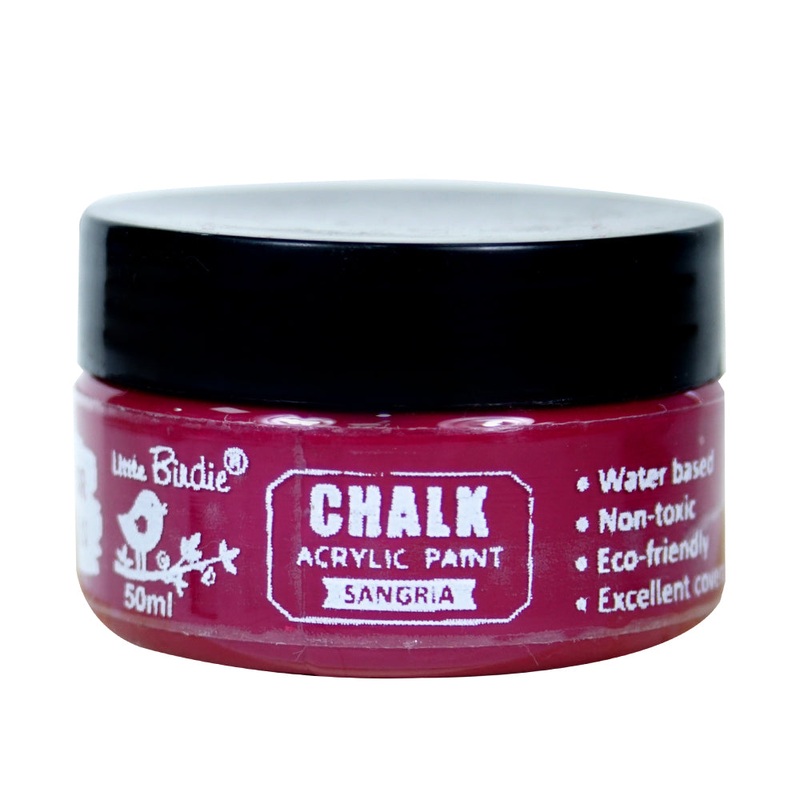 Home Decor Chalk Paint Sangria 50ml Bottle