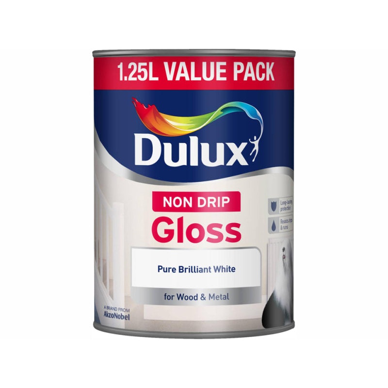 Non Drip Gloss Pure Brilliant White