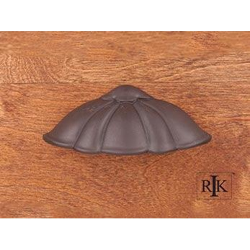 Petal Cup Pull 4 1/8 (105mm) – Oil Rubbed Bronze