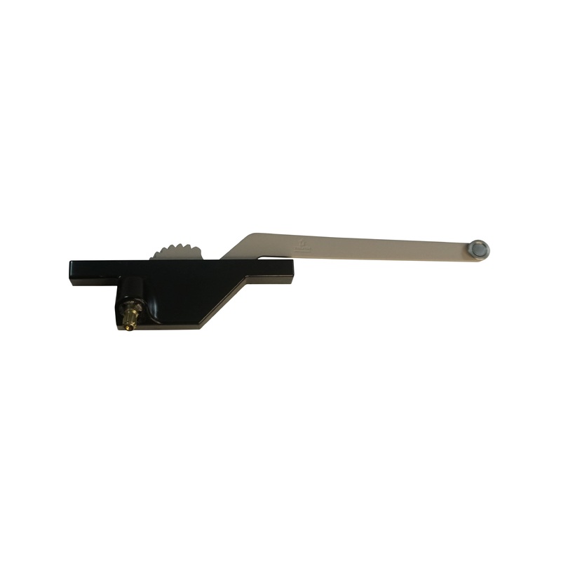 WRS Truth Left Hand, Black Rear Mount Single Arm Operator – 7-1/2 Arm