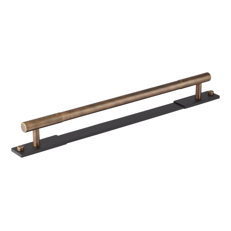 Armac Martin MIX Plain Appliance Pull Handle & Backplate – Mixed Finish