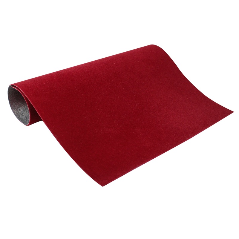 Flock Fabric A4 Maroon 1Sheet Lb