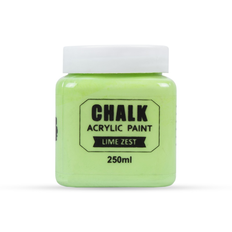 Home Decor Chalk Paint Lime Zest 250Ml Bottle