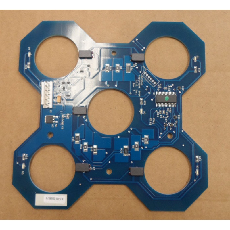 PCBA BLUE (SENSOR: 5 HOLE 1 LED) [GF2040X]