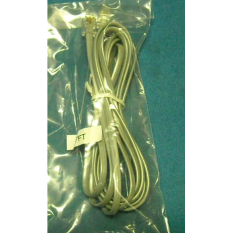 PHONE CORD 7′  (8-1815SSV-7) L-D4BU-07-SS [E02786]