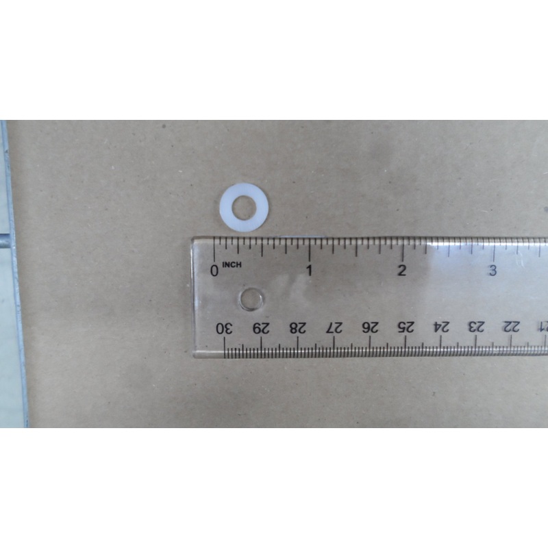 1/4 X 1/16 X 1/2 OD NYLON SPACER [AA0647]