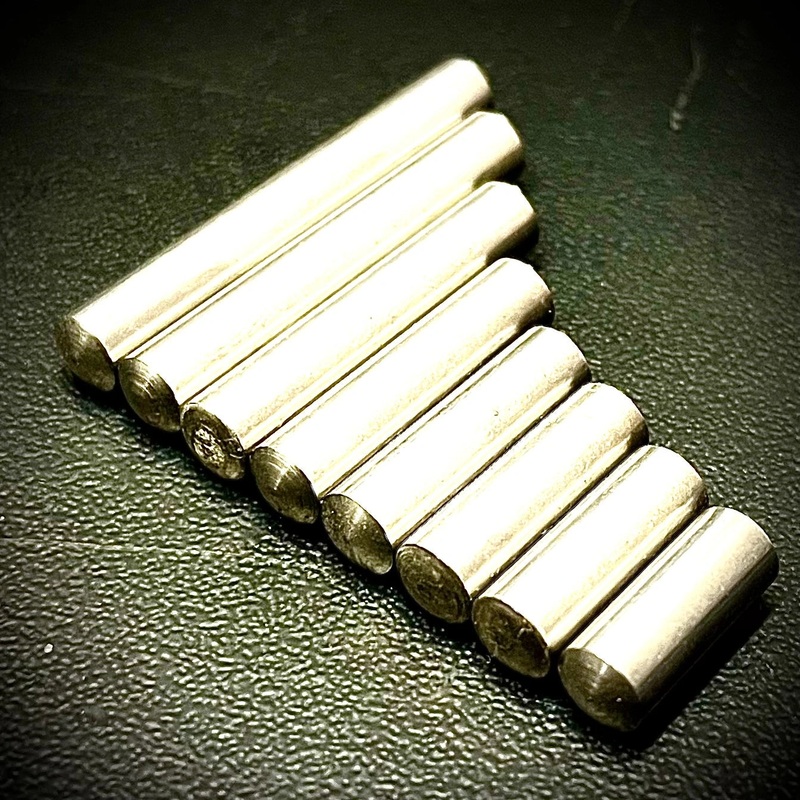 10mm Dowel Pins A1 Stainless Steel DIN 7