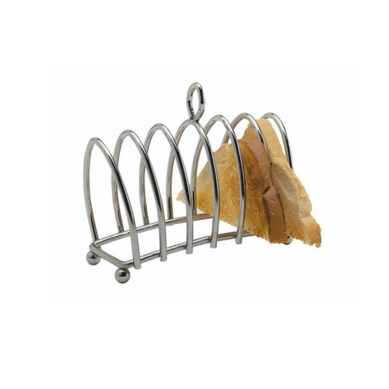 KitchenCraft Chrome Plated Six Slice Toast Rack