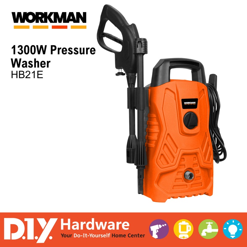 WORKMAN by DIY Hardware 1300W Pressure Washer – HB21E
