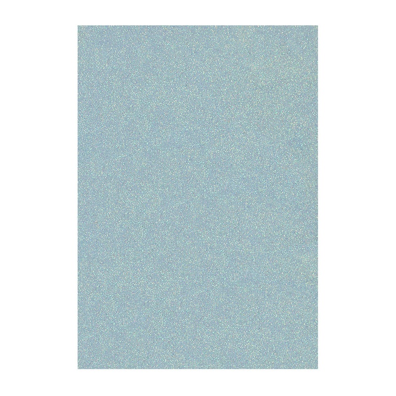 Glitter Sheet A4 200Gsm Ice Blue 1Sheet Ib