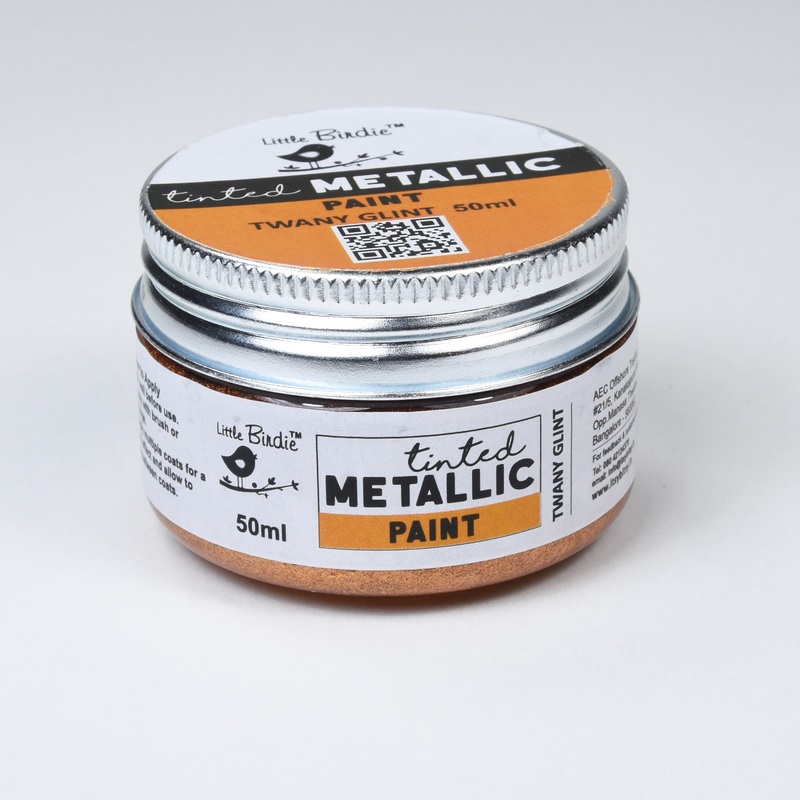Tinted Metallic Paint Tawny Glint 50Ml Bottle Lb – VC