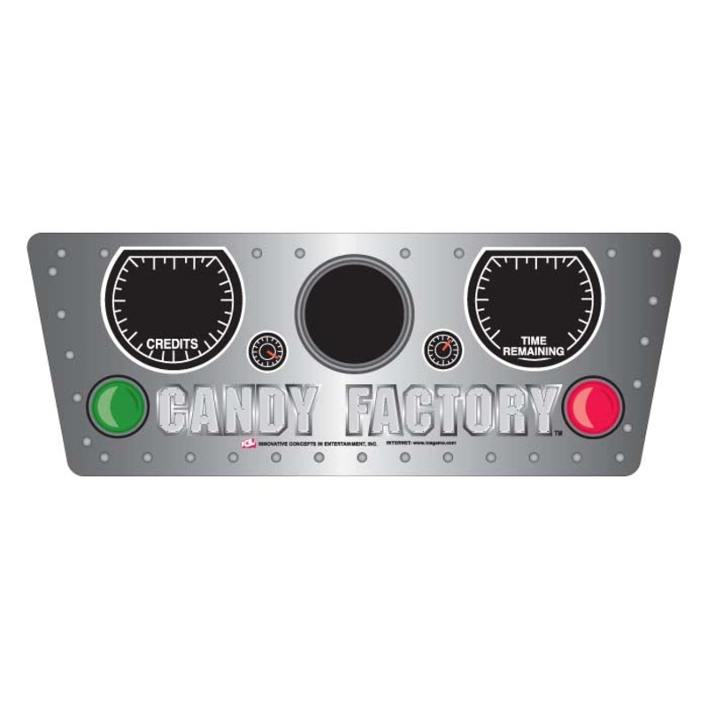 DECAL (CONTROL PANEL) CANDY FACTORY [CS7212]