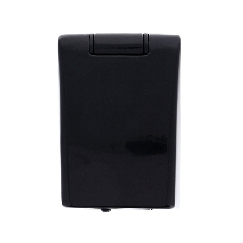 Carbine Armadillo Round Gate Heavy Duty Hasp Lock, Black Finish