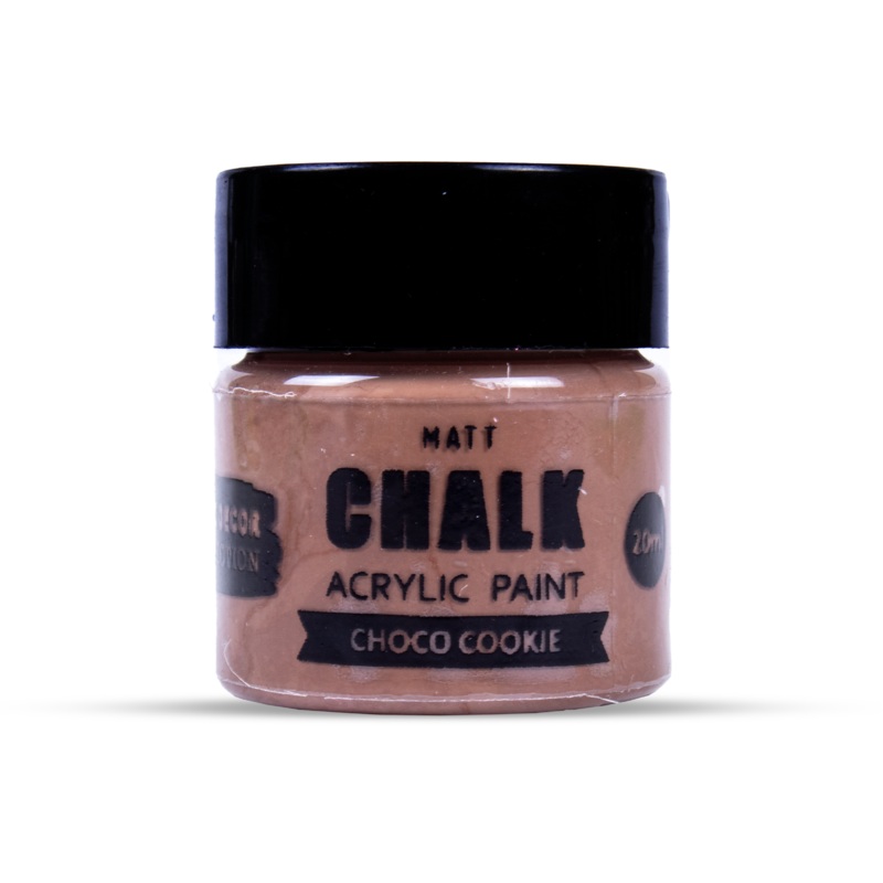Home Decor Chalk Paint Choco Cookie 20ml Bottle