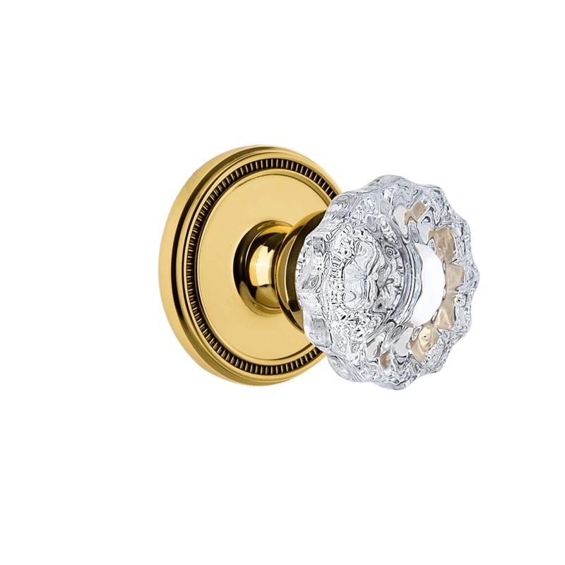 Soleil Rosette with Versailles Crystal Knob in Lifetime Bras