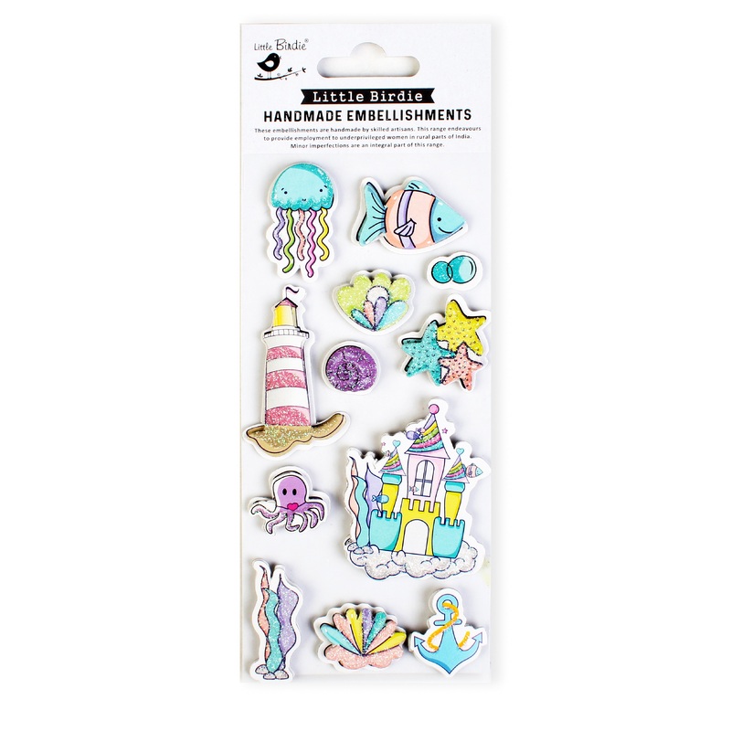 Stickers By the Sea 12pc